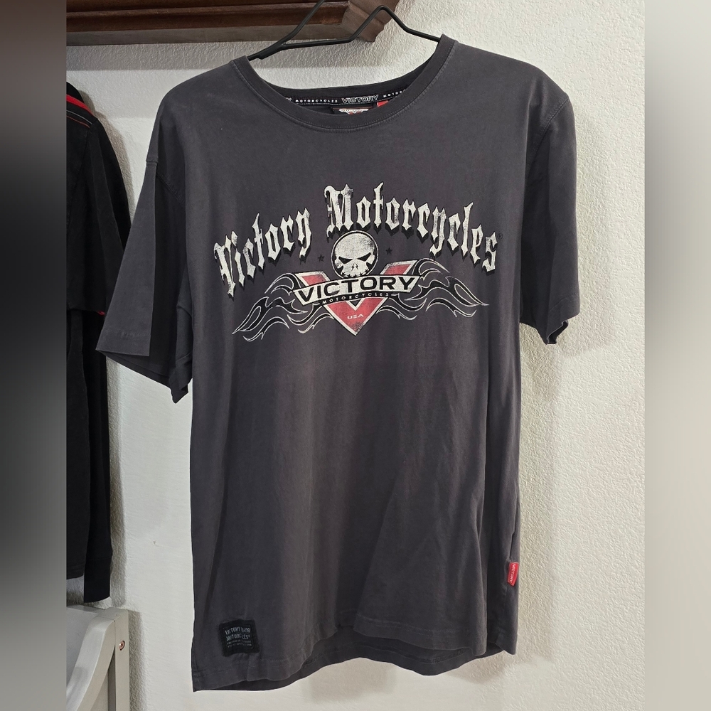Mens Victory Motorcycle Shirt/Clothing Bundle Lot Size Medium